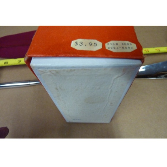 Vintage Swank telescopic handle Shoe horn brush, brushed felt storage bag, box - Picture 3 of 10